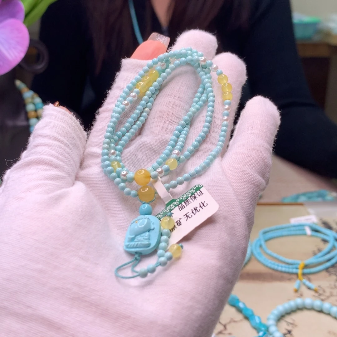 绿松石未镶嵌配饰