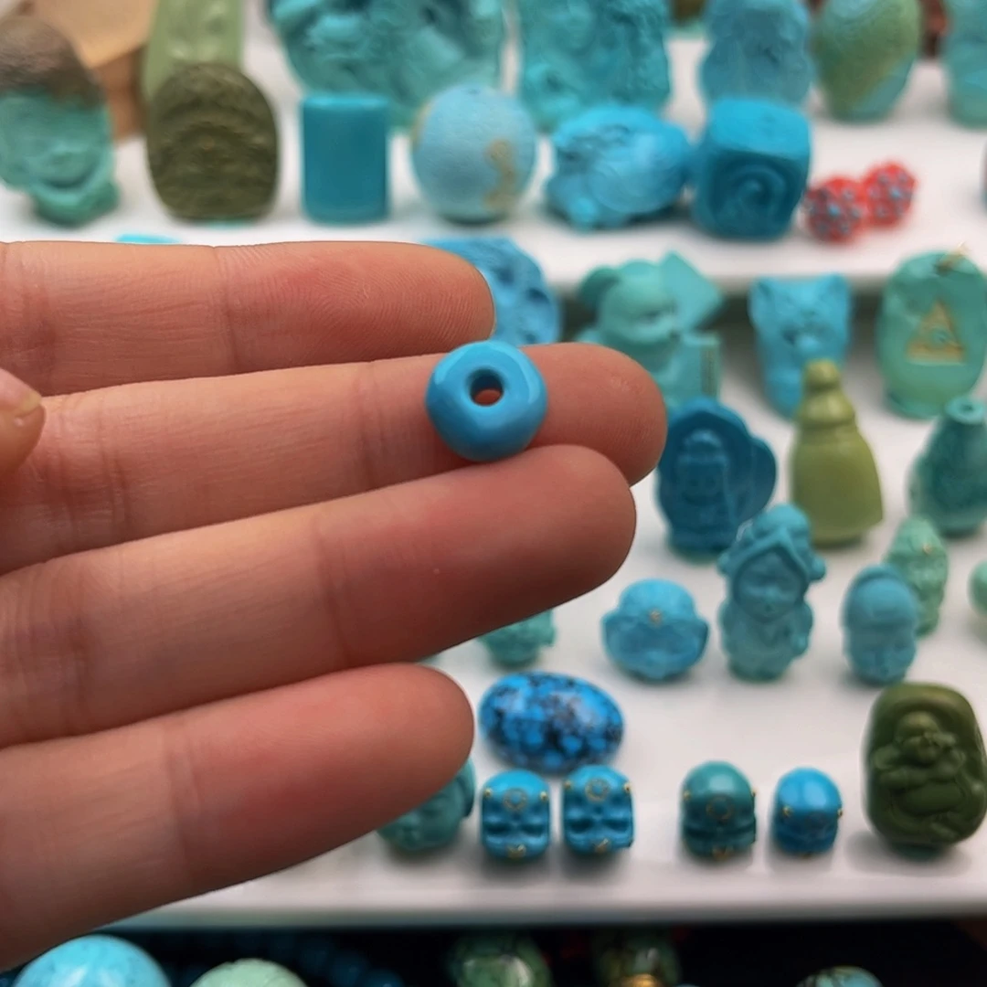 绿松石未镶嵌配饰