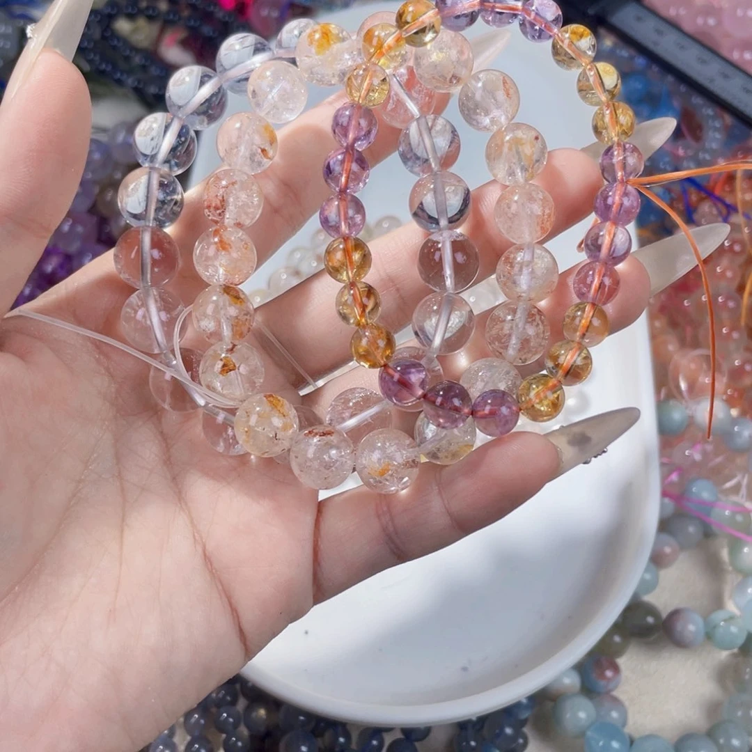 水晶珠宝半成品未镶嵌林*