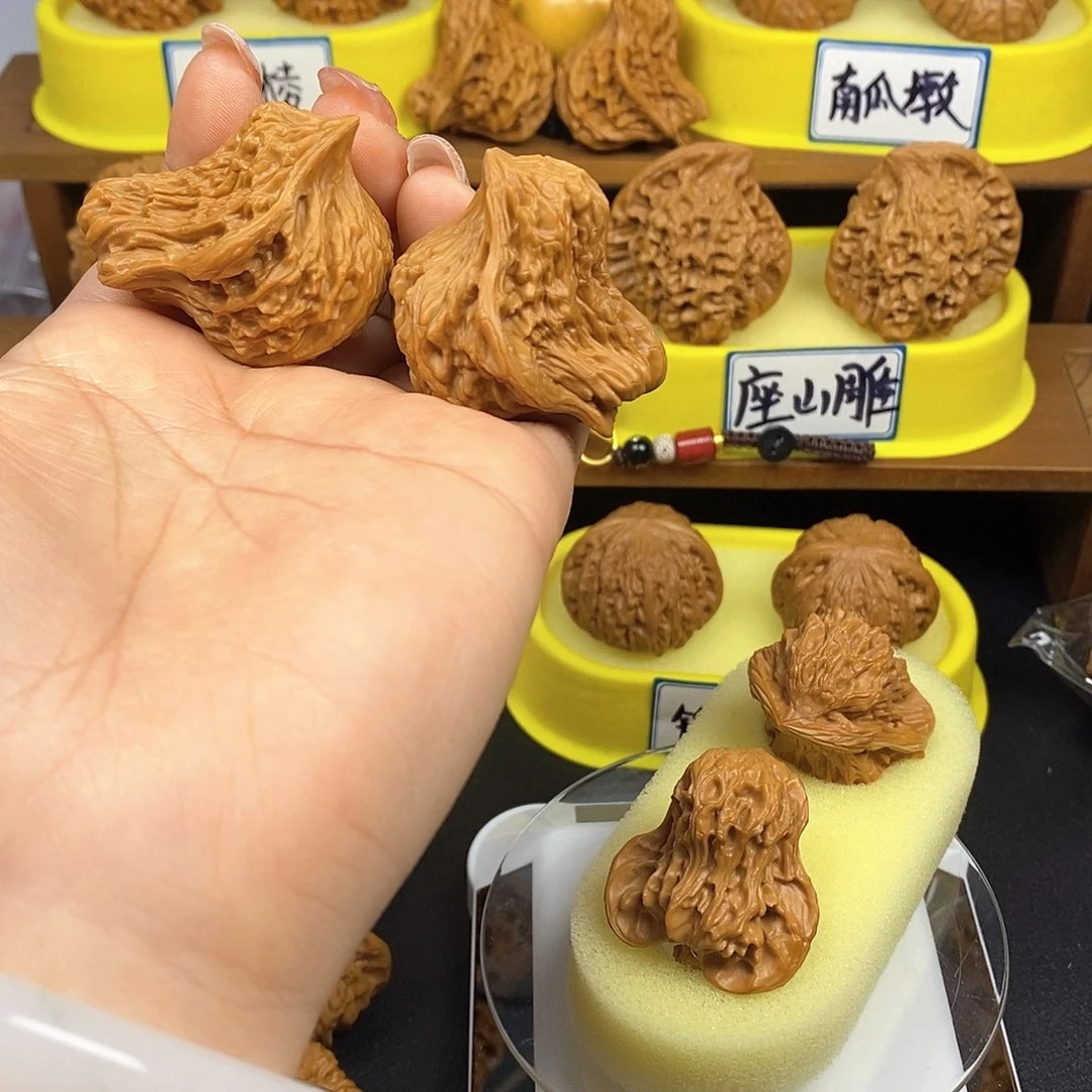 核桃小鸟 文玩/木作/... 文玩把件