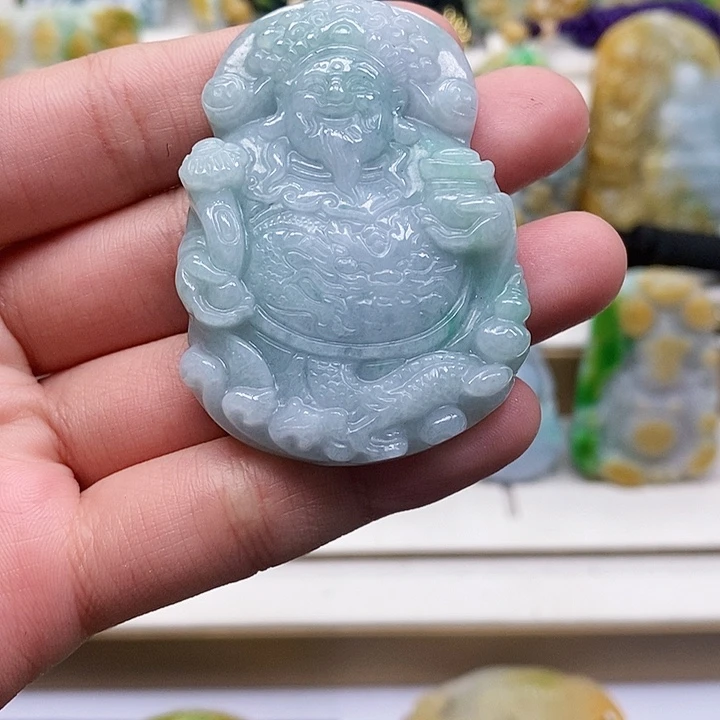 颈饰未镶嵌翡翠翡翠A货