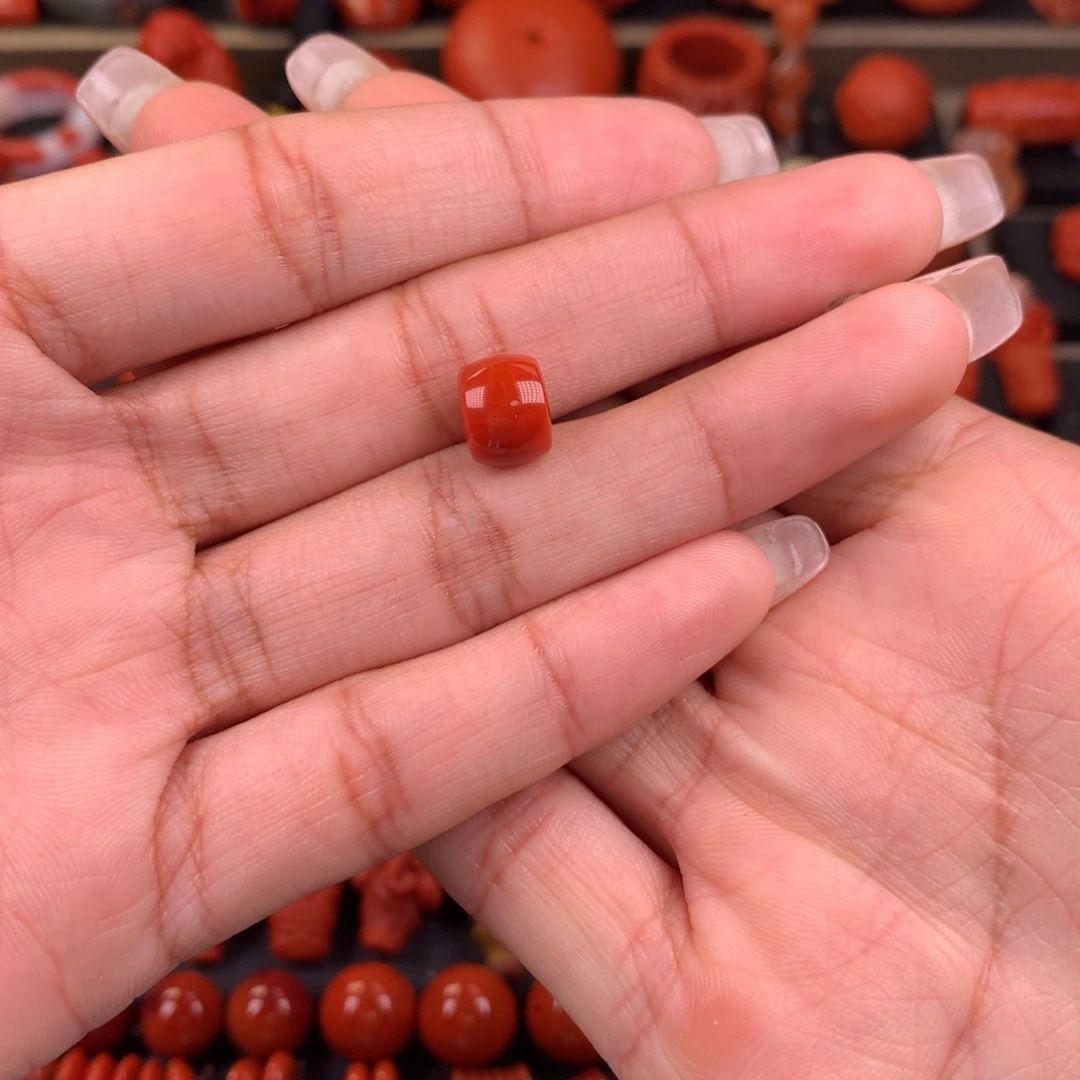 南红玛瑙未镶嵌直切9+