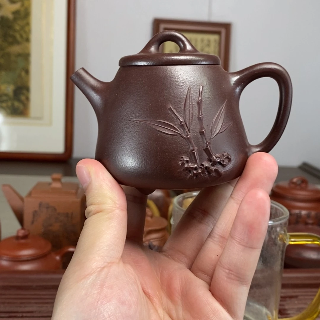 茶壶紫砂原矿泥料传统工艺制作