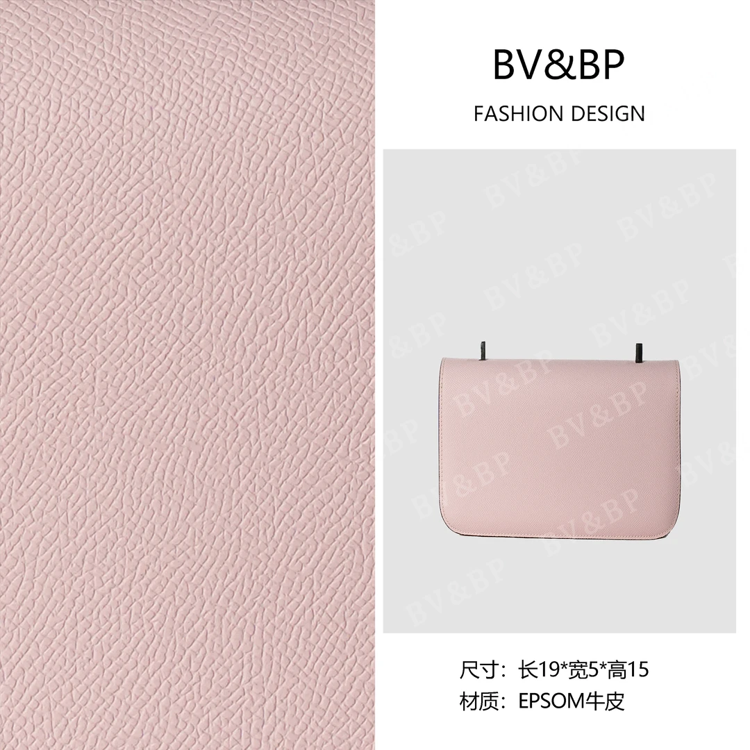 BV&BP· 原创设计 真皮高定手提单肩包  BV19-粉色