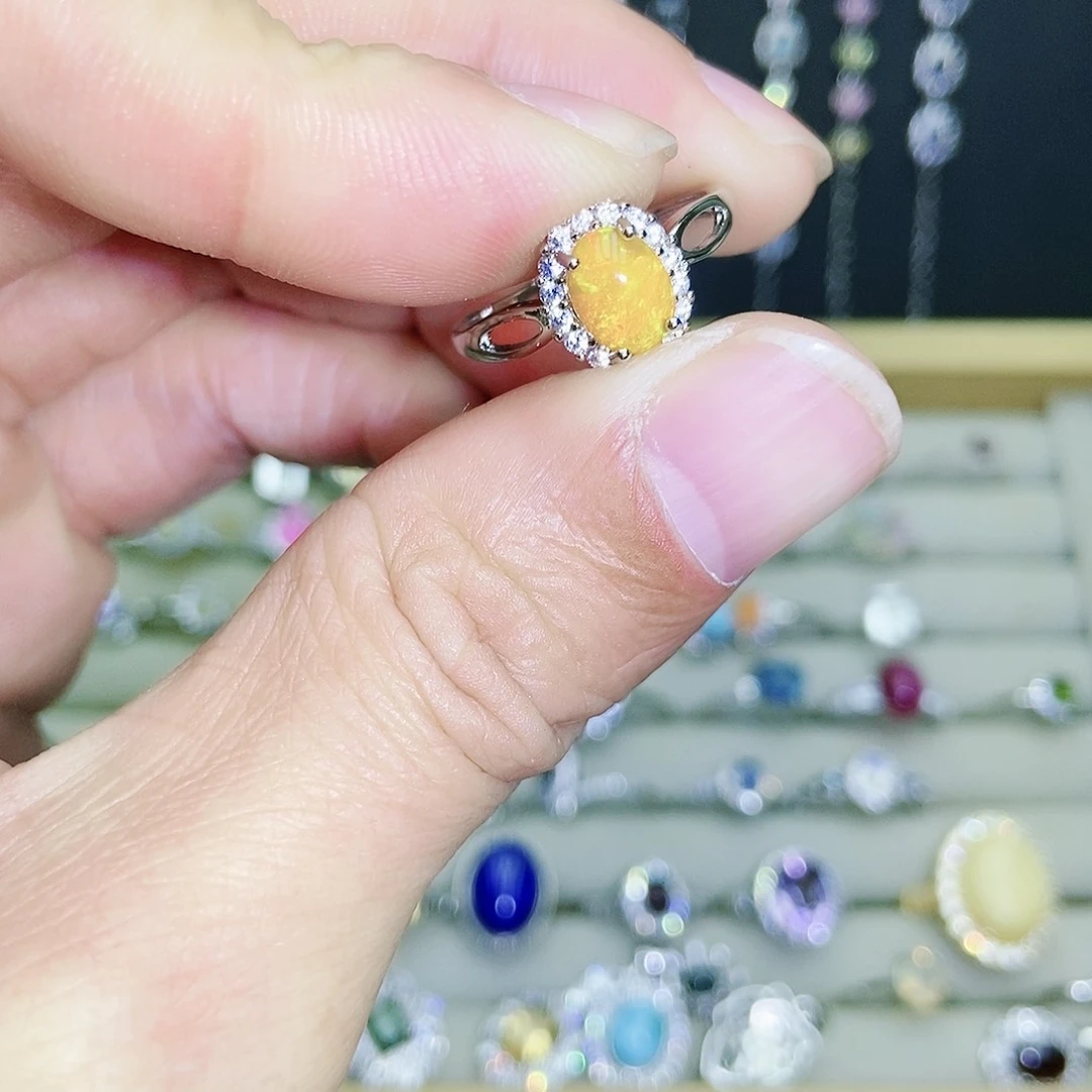 【闪购商品】未镶嵌欧泊戒指