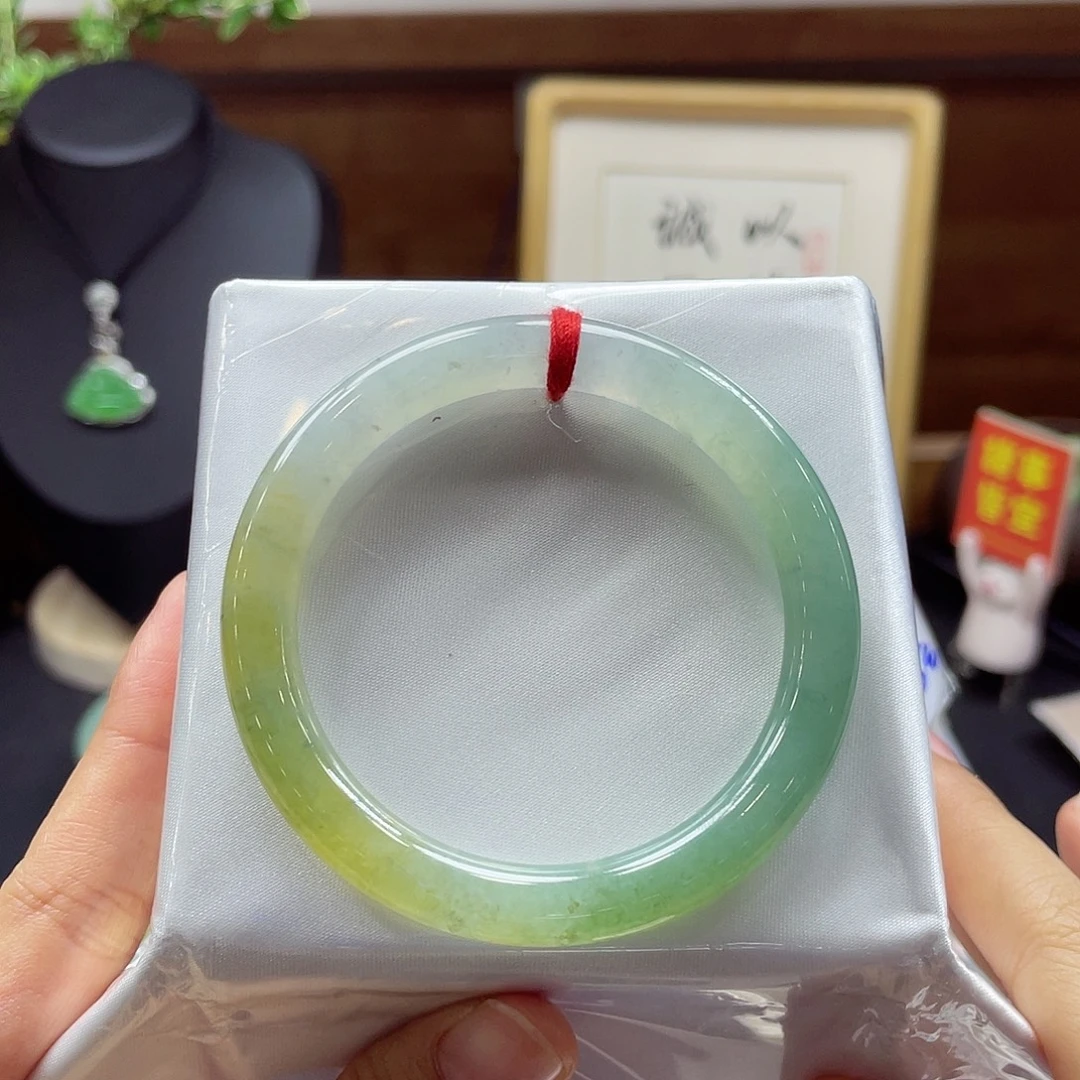 ****美未镶嵌手镯翡翠1 号