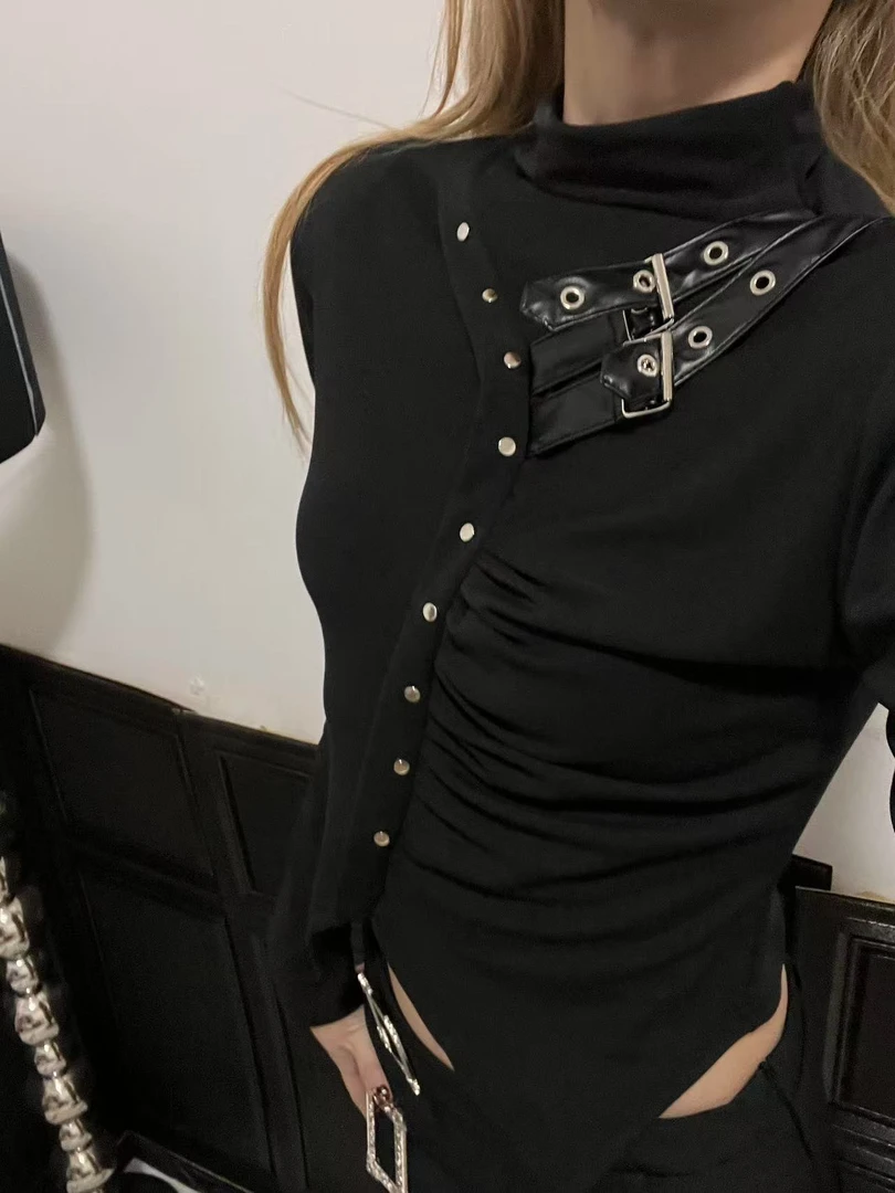 【李里家上新】辣妹高级感修身显瘦长袖打底