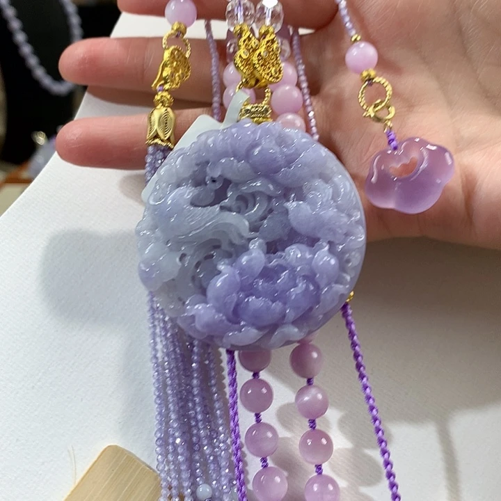 翡翠未镶嵌颈饰翡翠吊坠