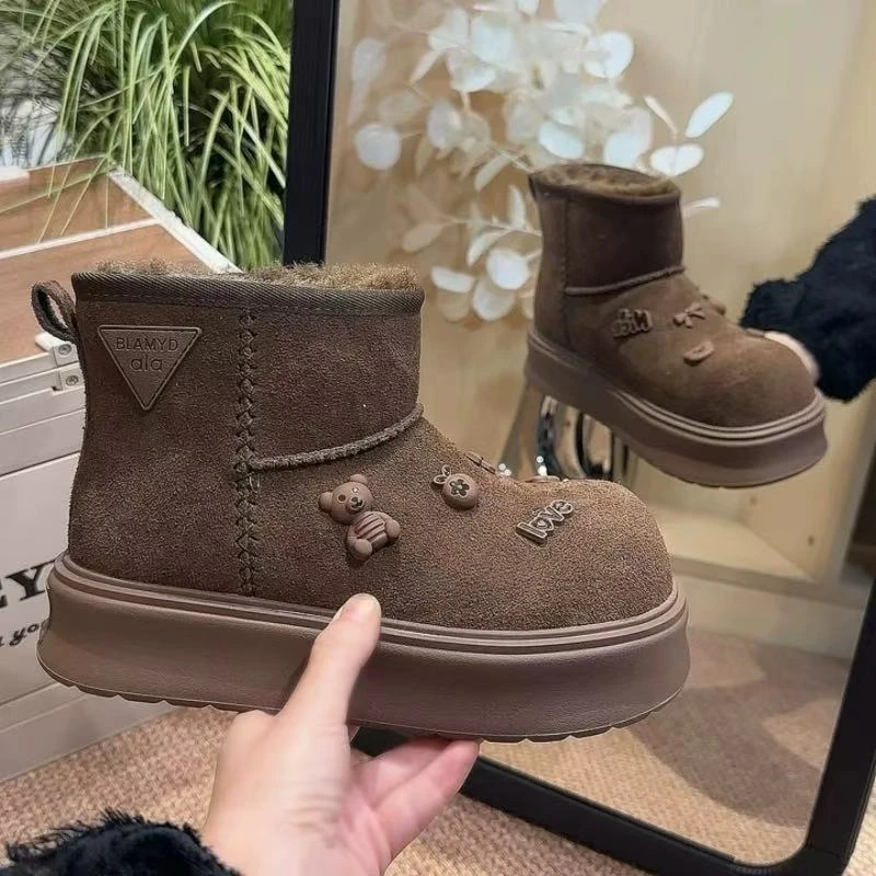 雪地靴 卡色 Q28