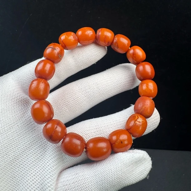 D6781天然蜜蜡 特价手串 10+mm支持复检