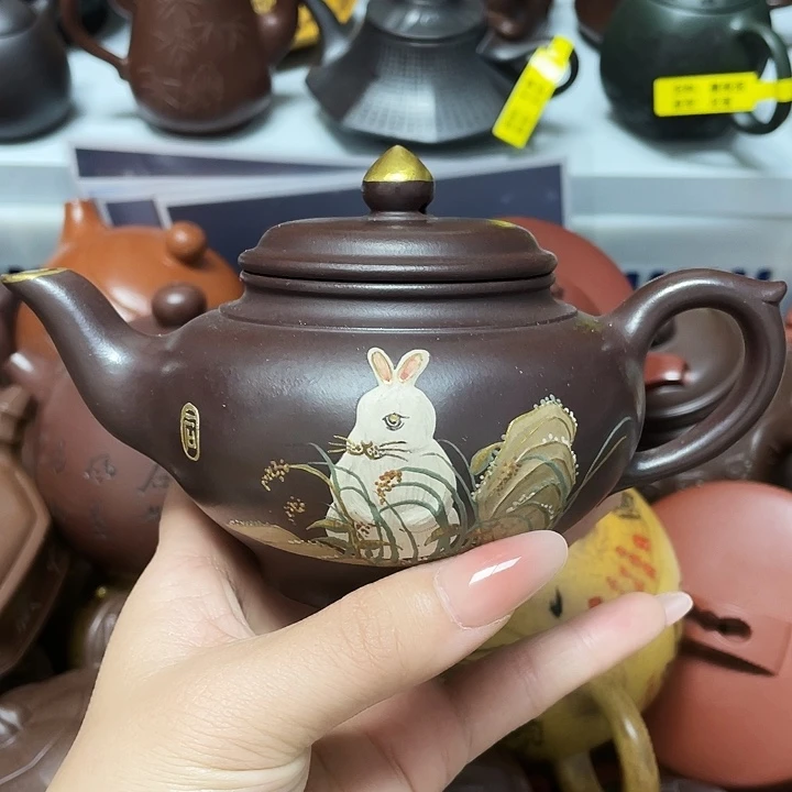 300cc宜兴紫砂壶工艺