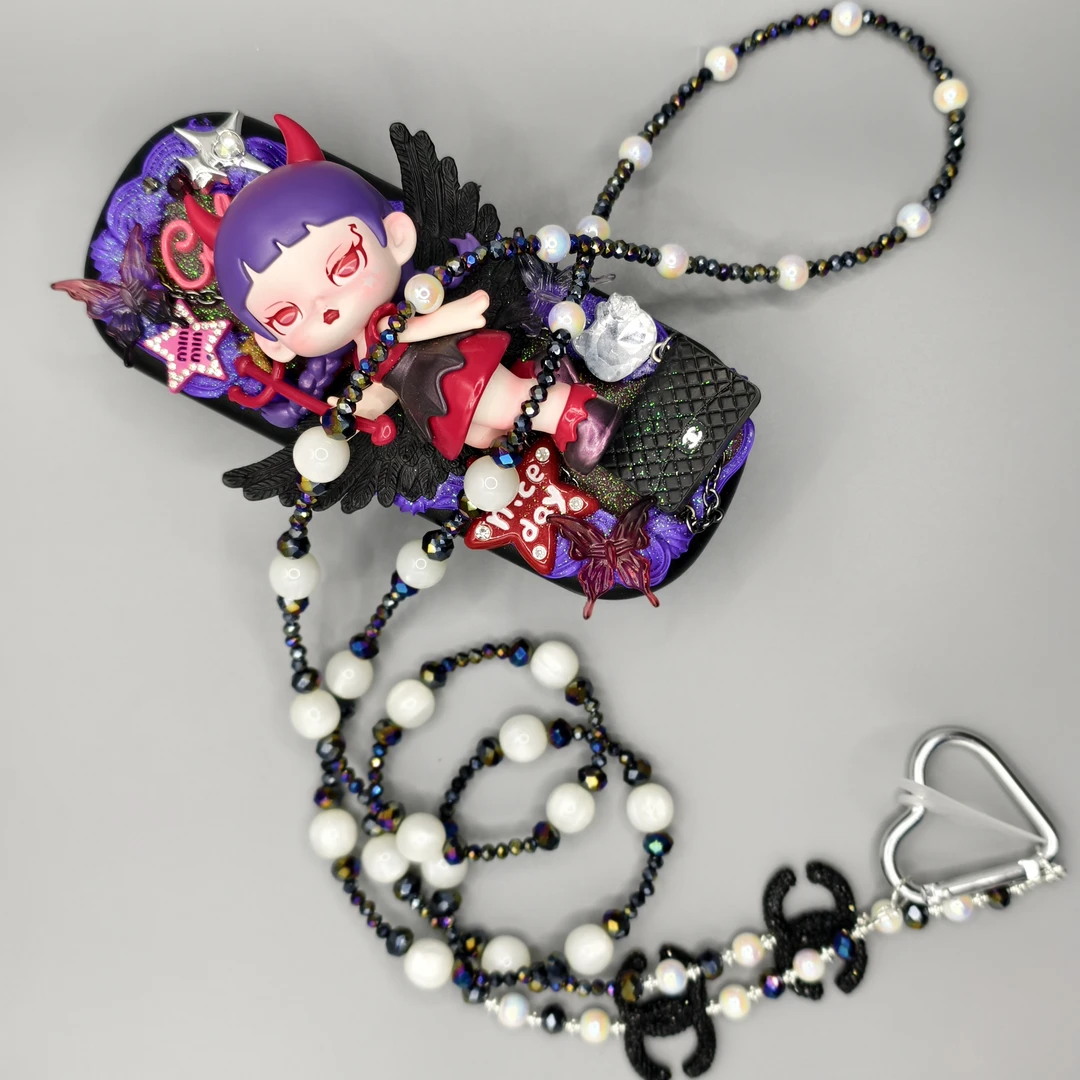 经典小香风手机斜挎链条定制单款单价