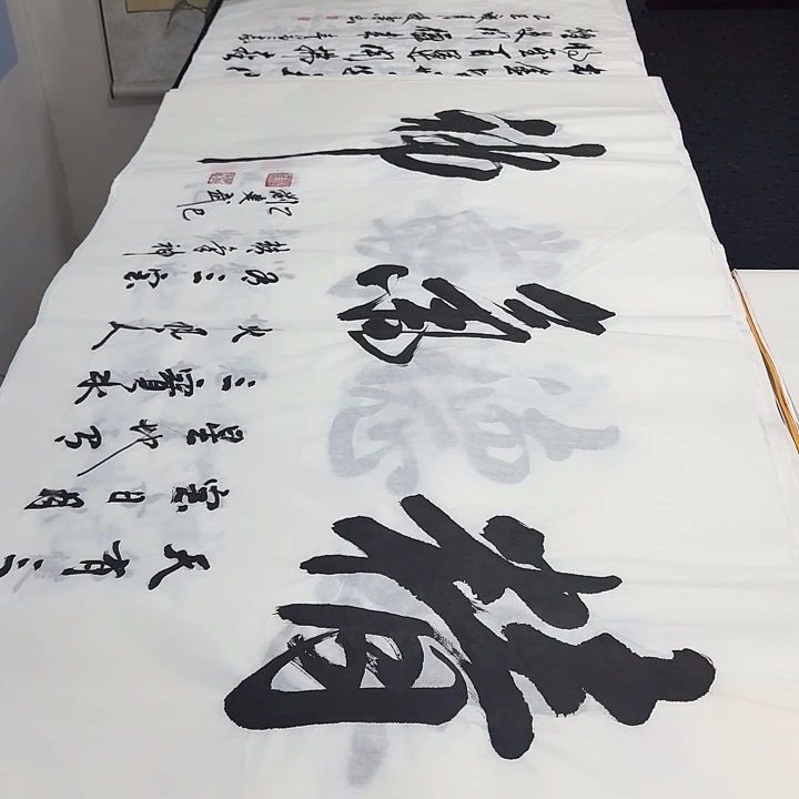 书法老师精品行书平尺小品