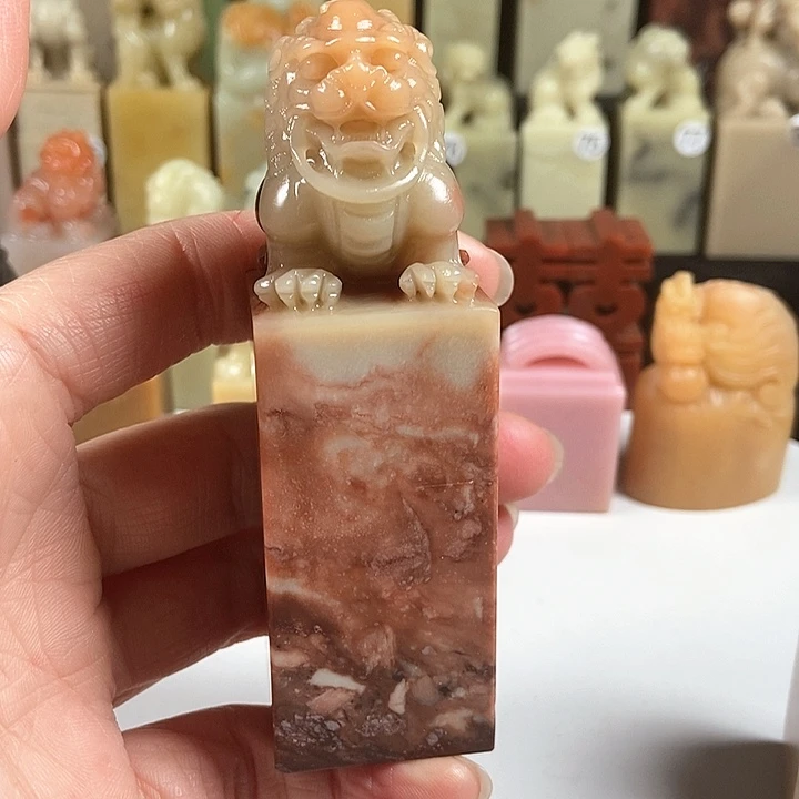 青田石唐**韵青田石印章