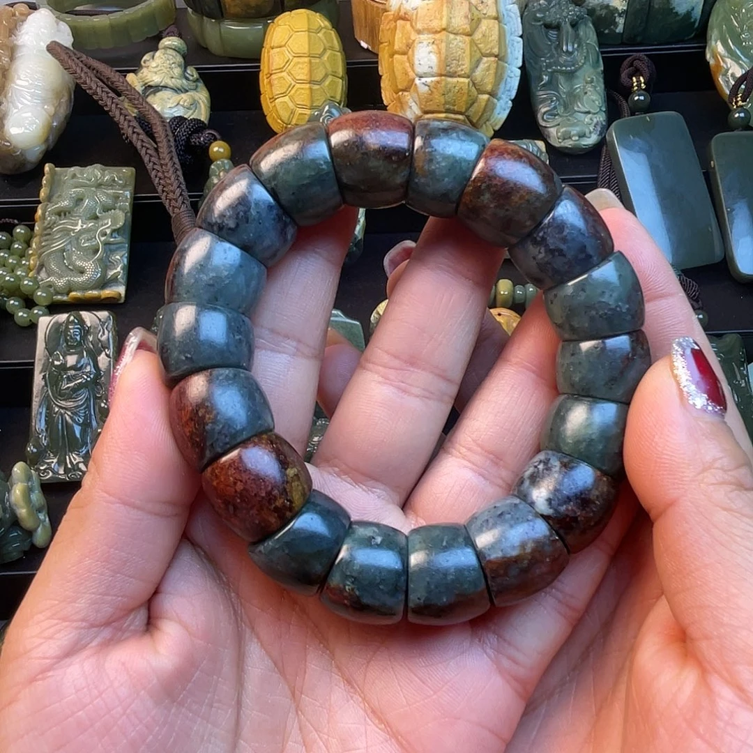 透闪石质玉未镶嵌手链