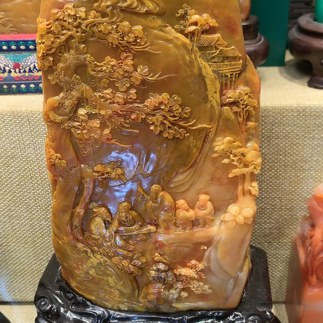 【闪购商品】寿山石抖****好老挝石批发