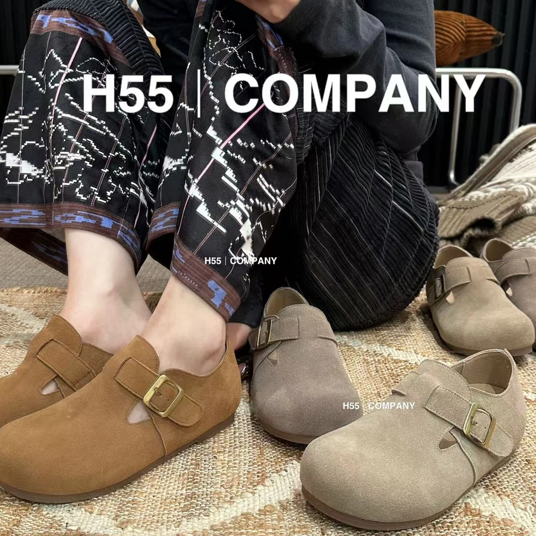 橡木｜25new春夏内增高木质调经典两穿勃肯鞋4.5cm09-2254【N】舒适