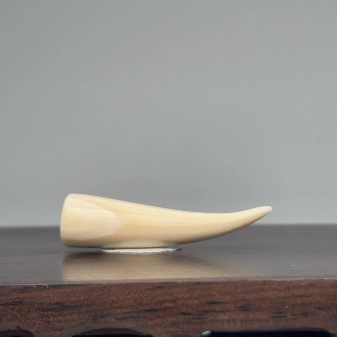 DEZHI/德志2g小牙尖吊坠天然猛犸牙K109默认打孔绑绳