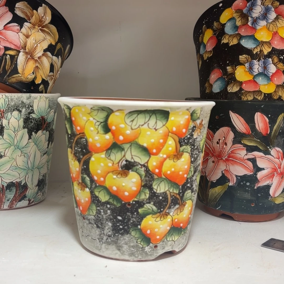 景德镇手绘花盆陶瓷14/15