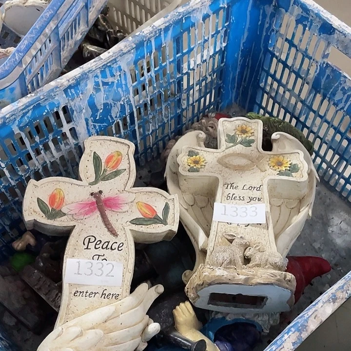 摆件木*子孤品老货微瑕瓷