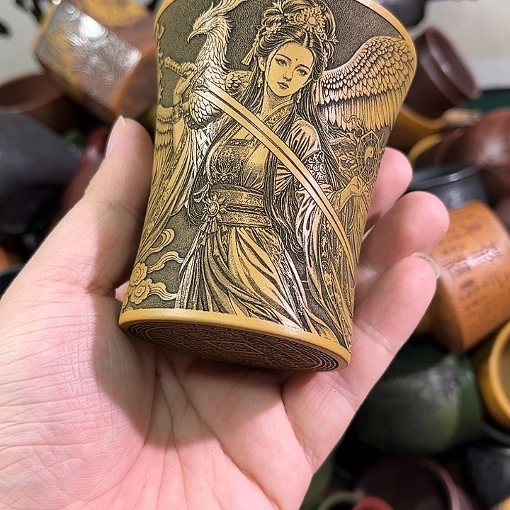 茶杯紫砂全手工紫砂主人杯