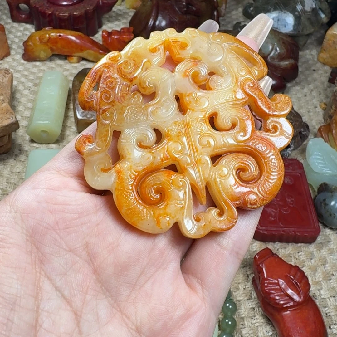 吊坠白玉菩提挂件