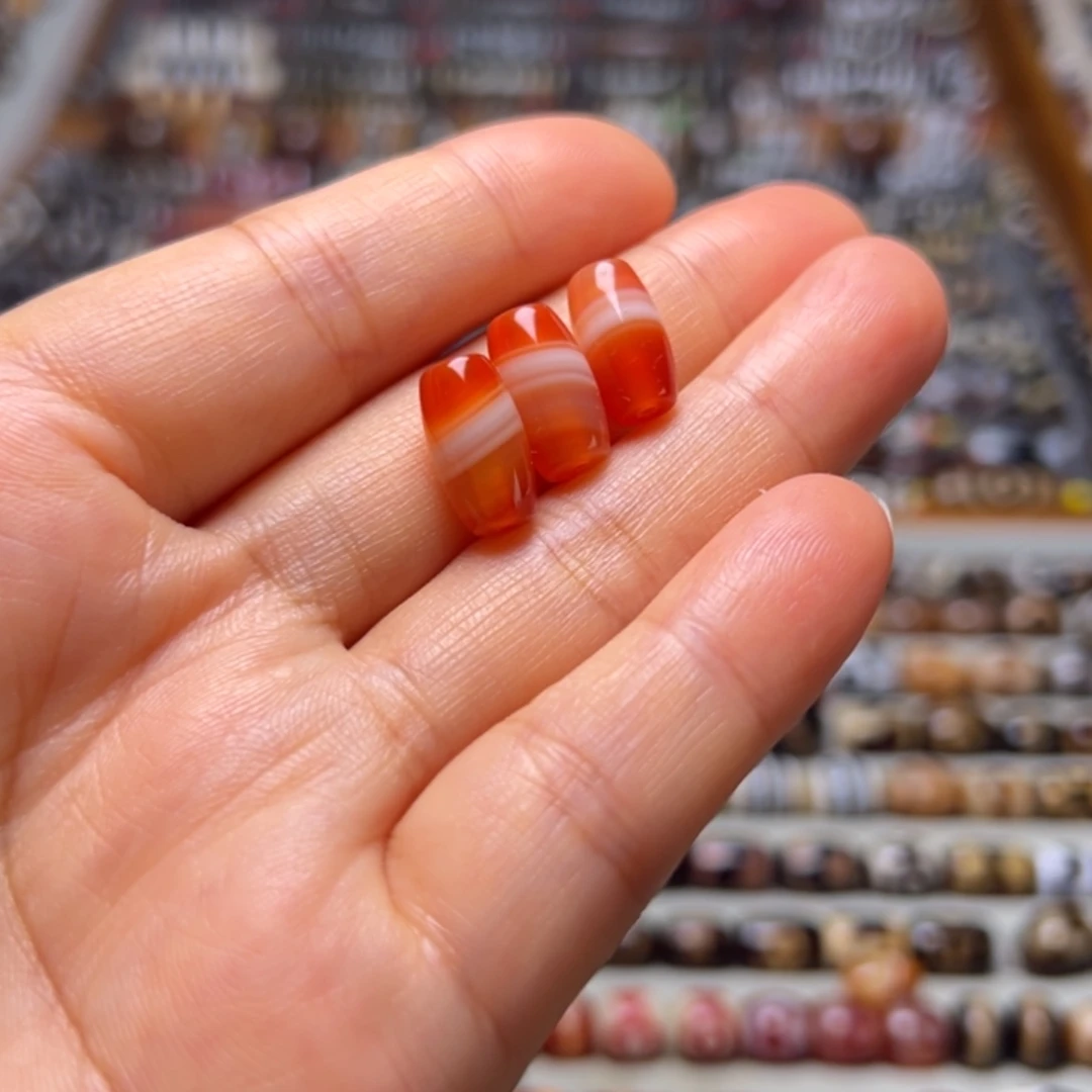 ℳ***ℳ玛瑙/玉髓未镶嵌颈饰