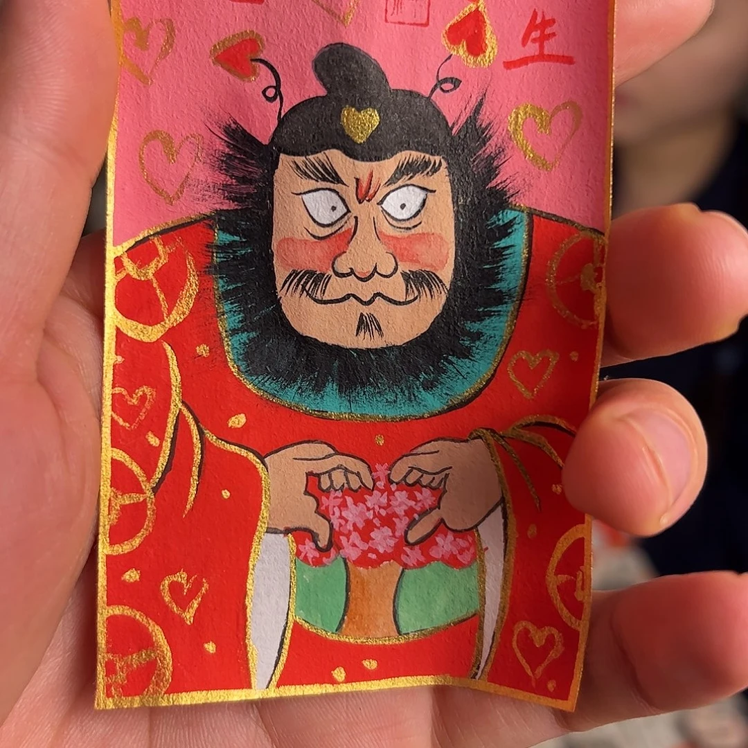 钢****纯手绘钟馗文创画