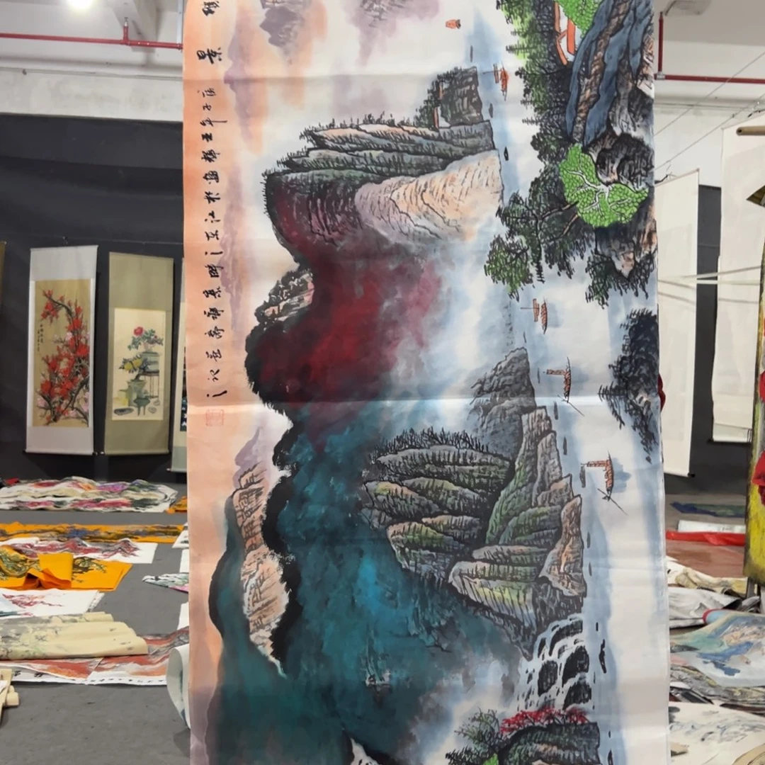 国画国画作品画心一张