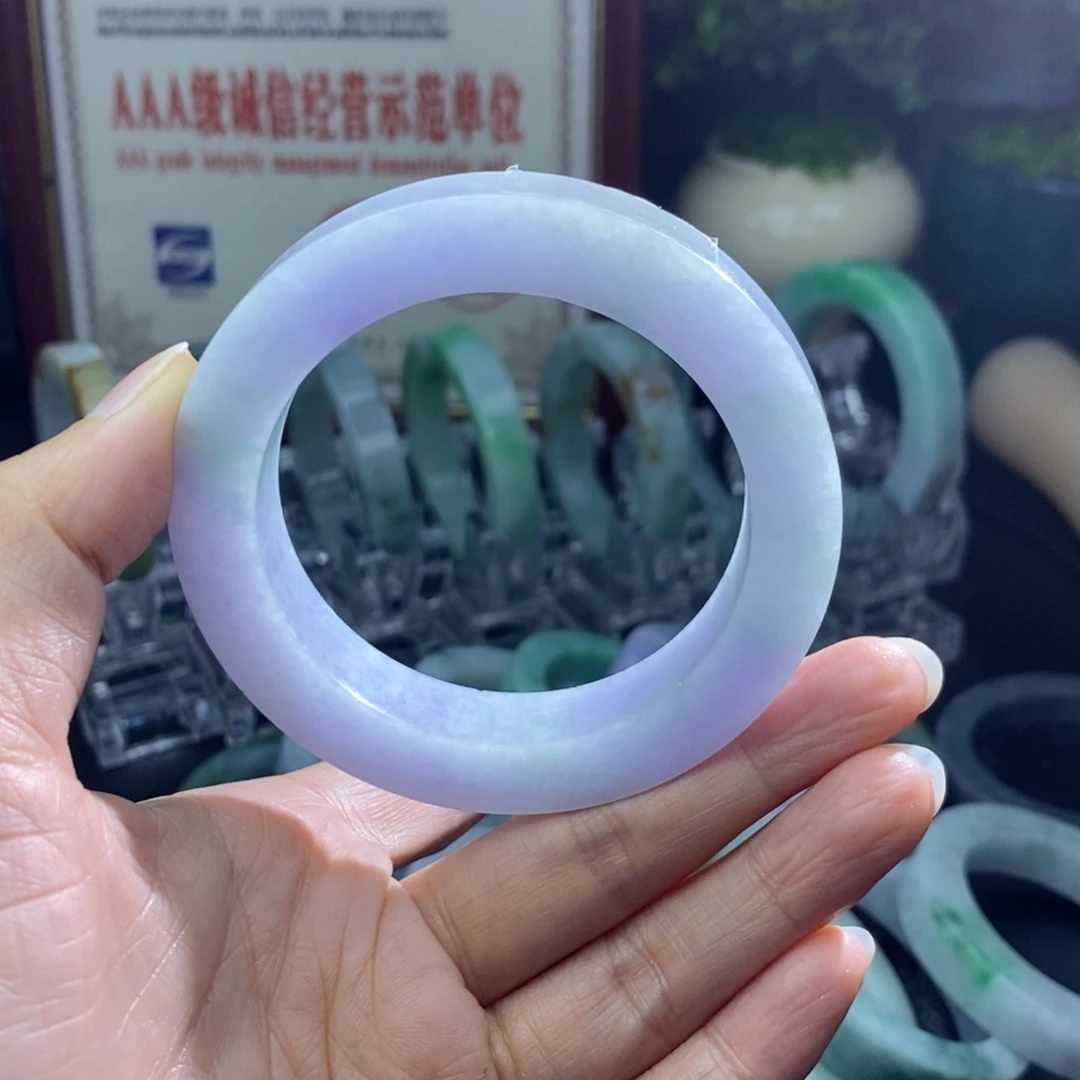 未镶嵌手镯定制翡翠廷*