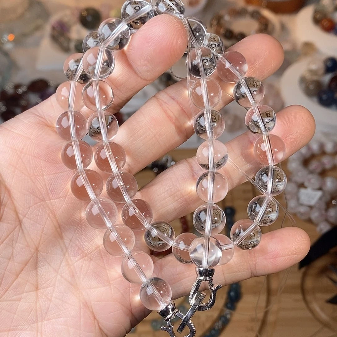 水晶手链未镶嵌P****?白水晶