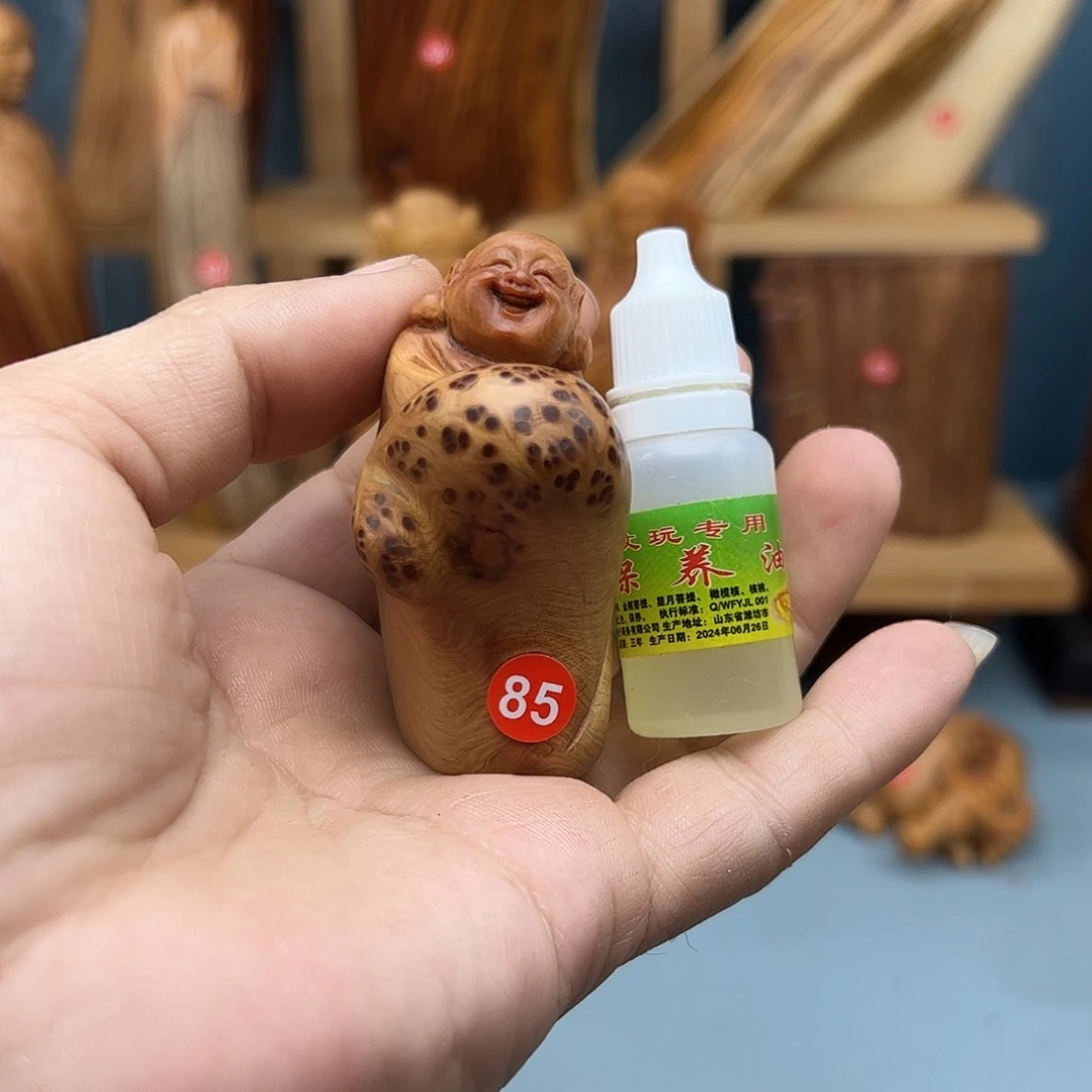 木果*柏木摆件手把件