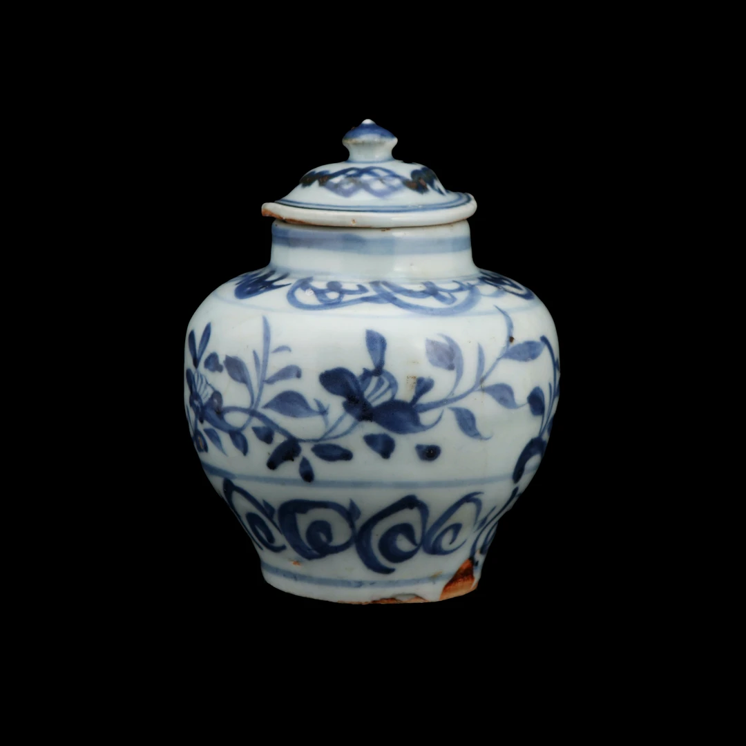 【拍卖】23.青花盖罐（红队第19期）