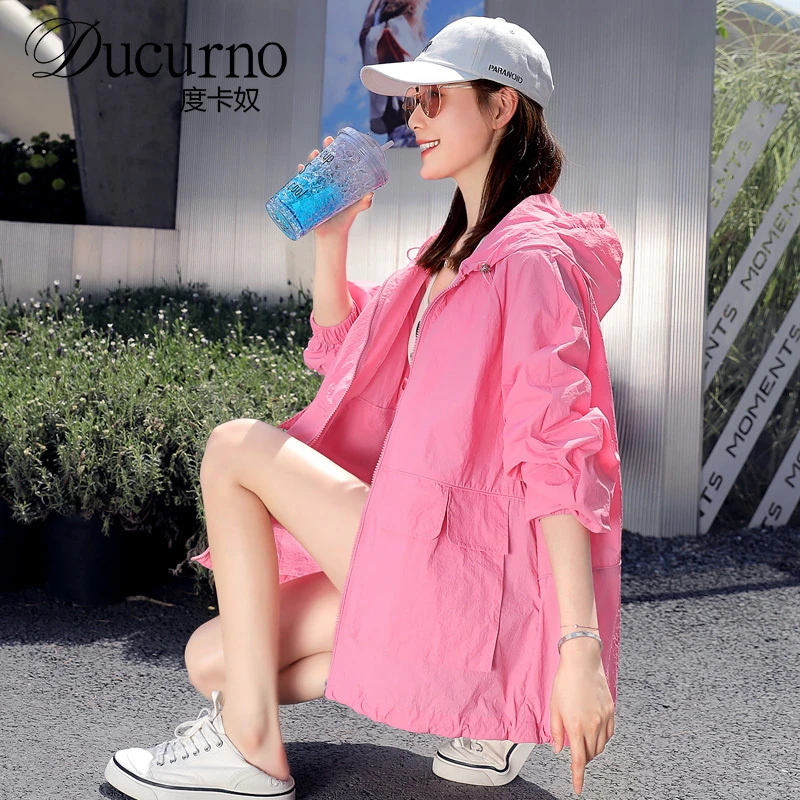 2025夏季新款防晒衣女短款韩版宽松小个子薄款透气防晒服短外套潮