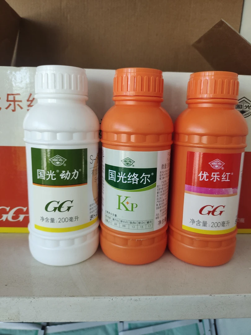 优乐红套餐让咱家果子又甜又大好吃两套600斤水喷雾果实即可