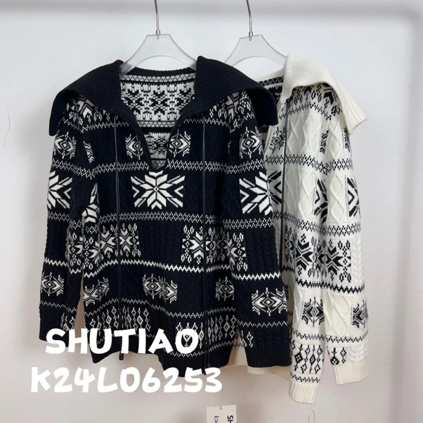 【SHUTIAO】2024秋冬：新款小众设计款毛衣K24L06253