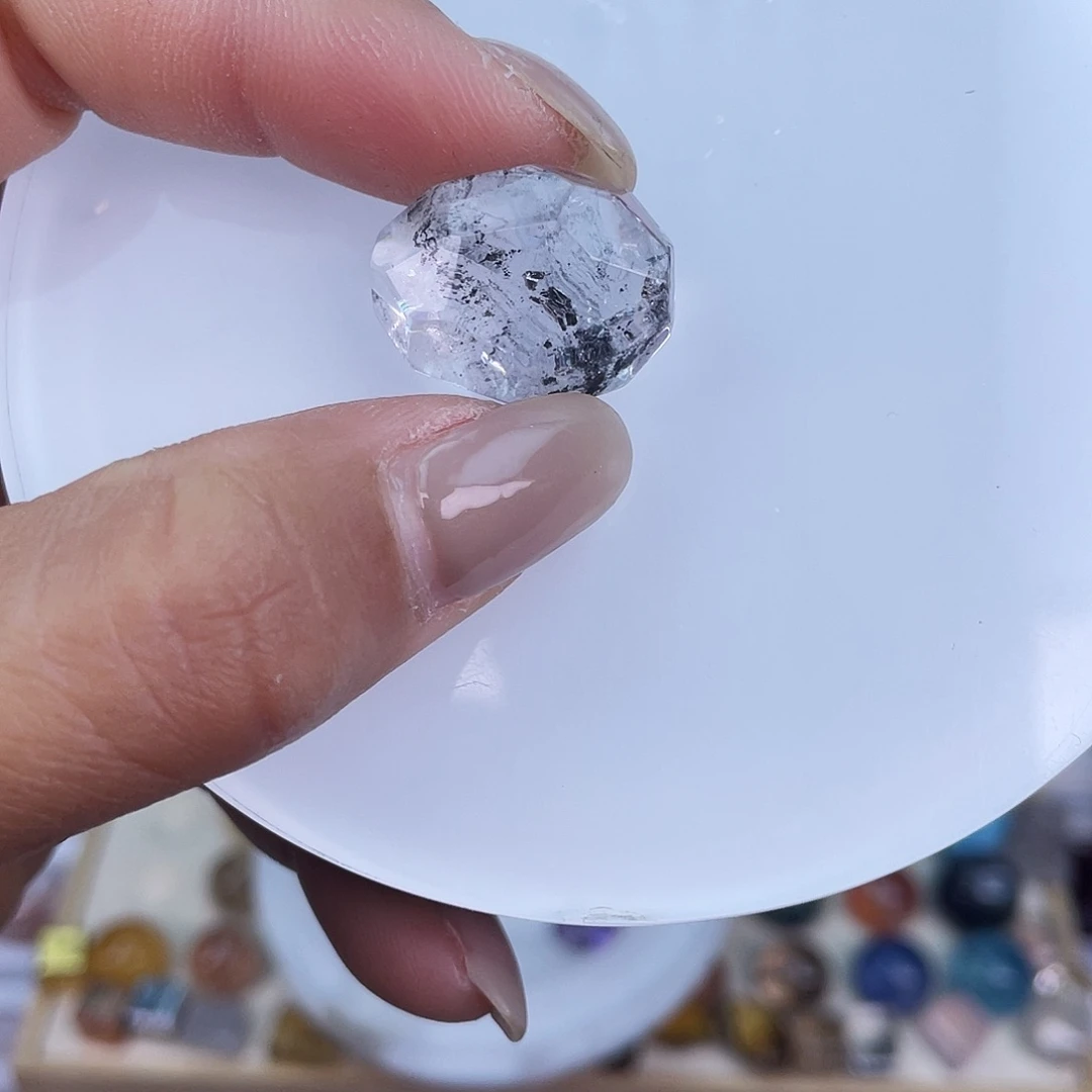 水晶水晶单珠未镶嵌诗****?