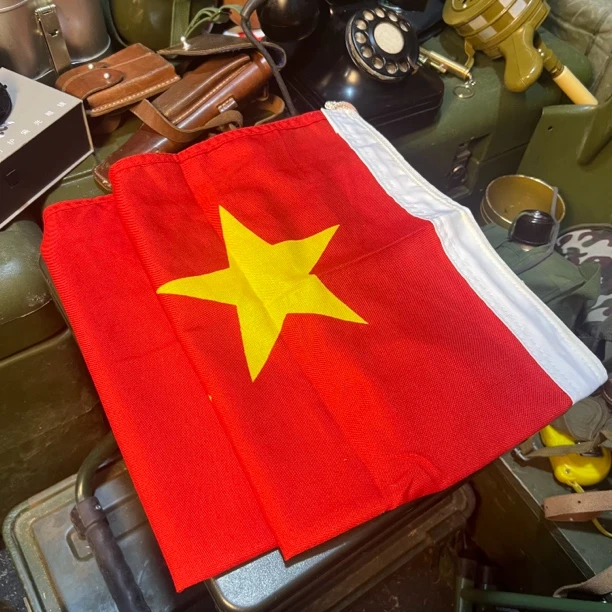 正品老货五角星旗帜教学收藏