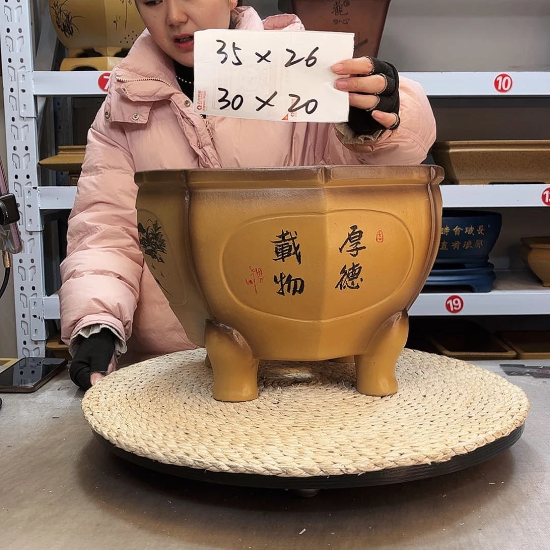 紫砂花盆紫砂花盆