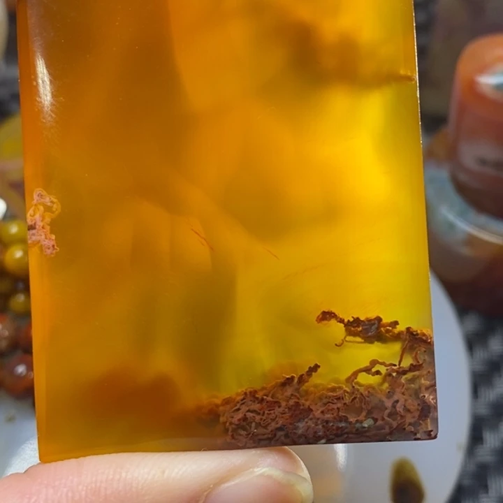 玛瑙/玉髓颈饰未镶嵌K**＂