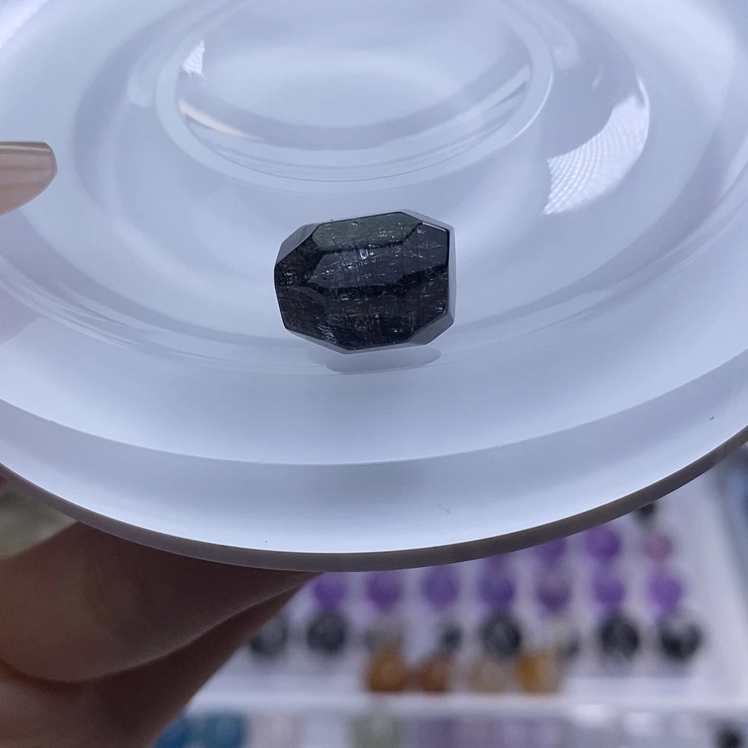 拉***宝水晶手链未镶嵌定制打孔不退换