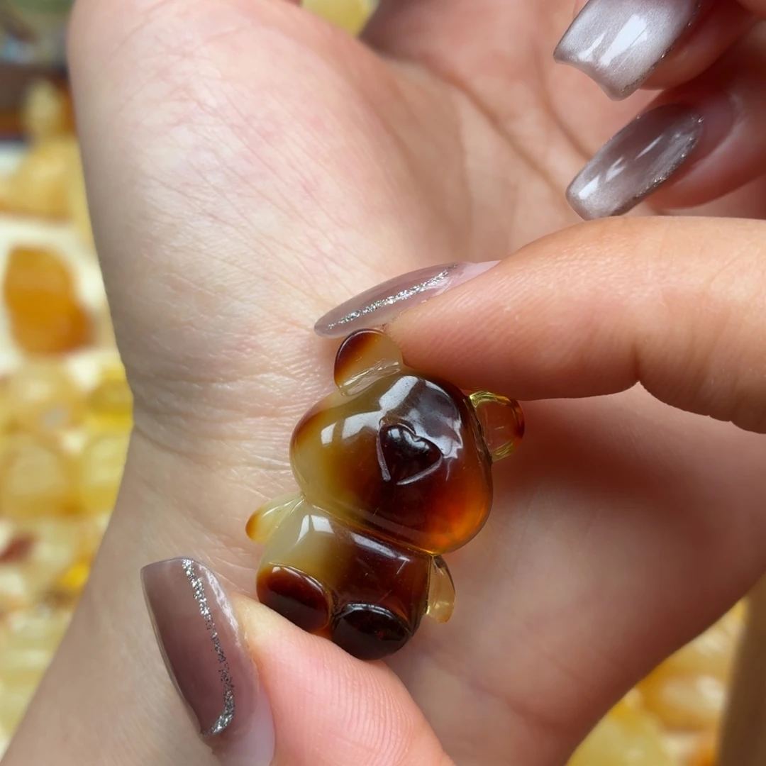 琥珀未镶嵌裸石蜜蜡