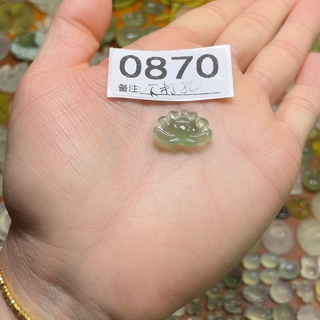 蛇纹石玉未镶嵌吊坠宝*