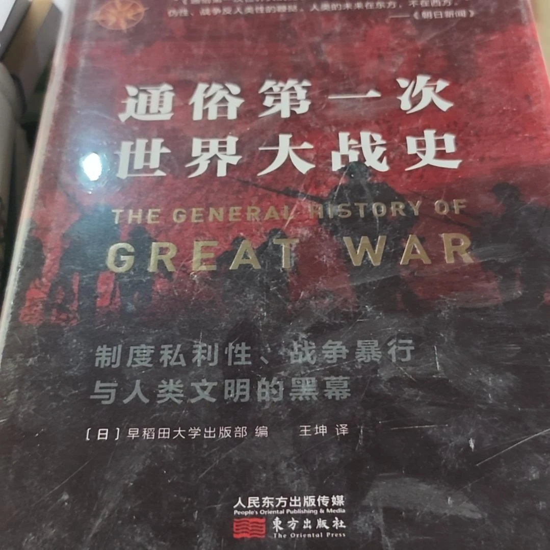 通俗第一次世界大战精装塑封全新