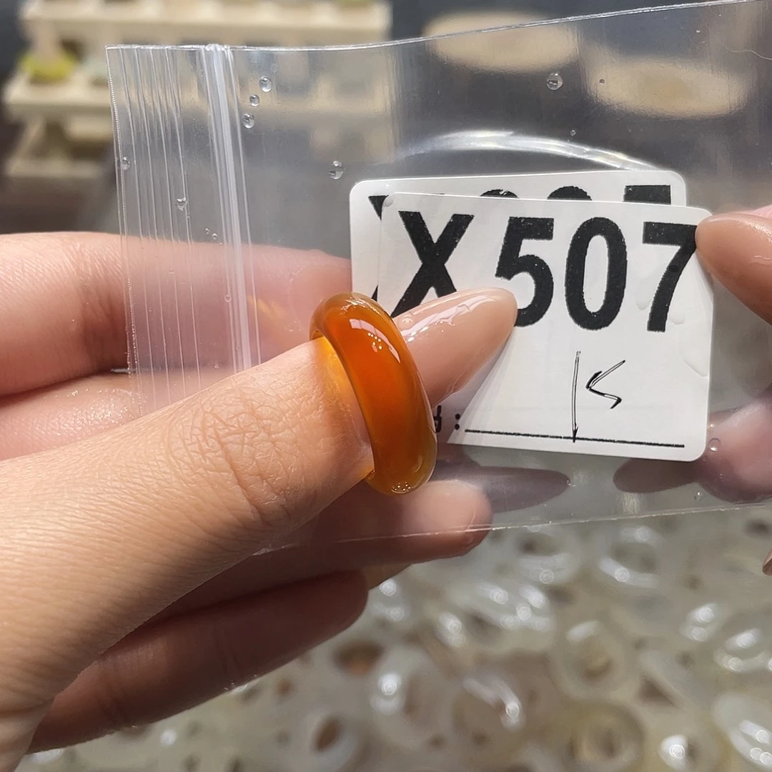 玛瑙/玉髓未镶嵌戒指507