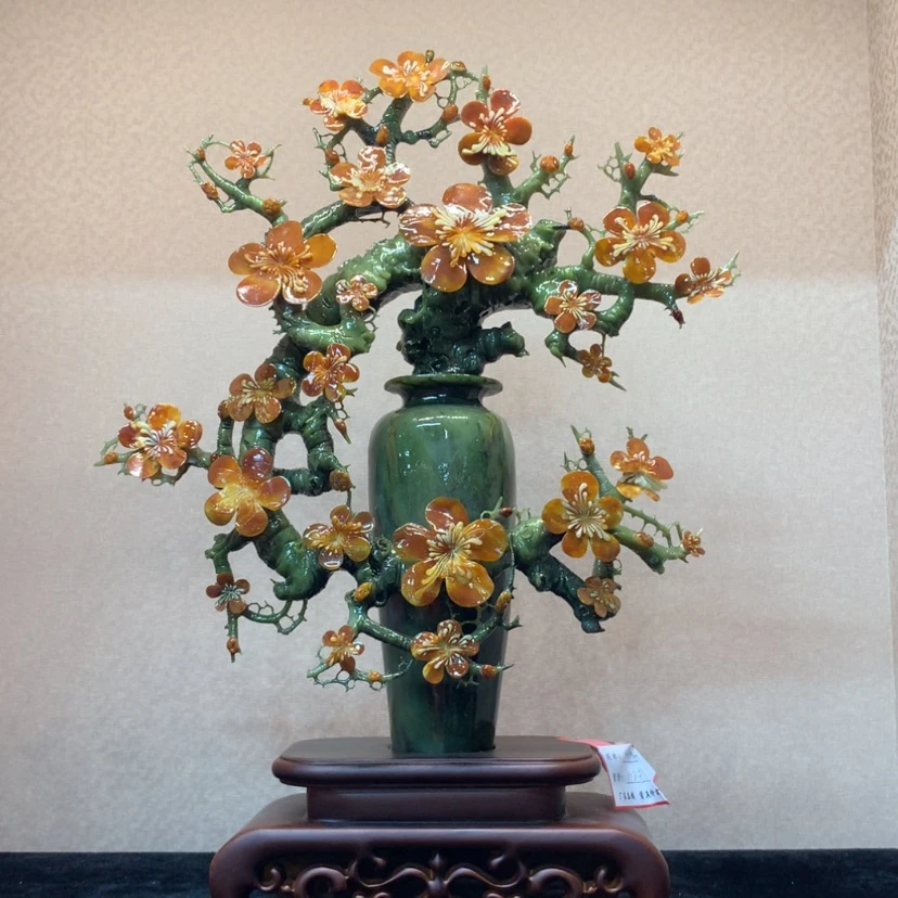 【闪购商品】蛇纹石玉未镶嵌摆件覆膜