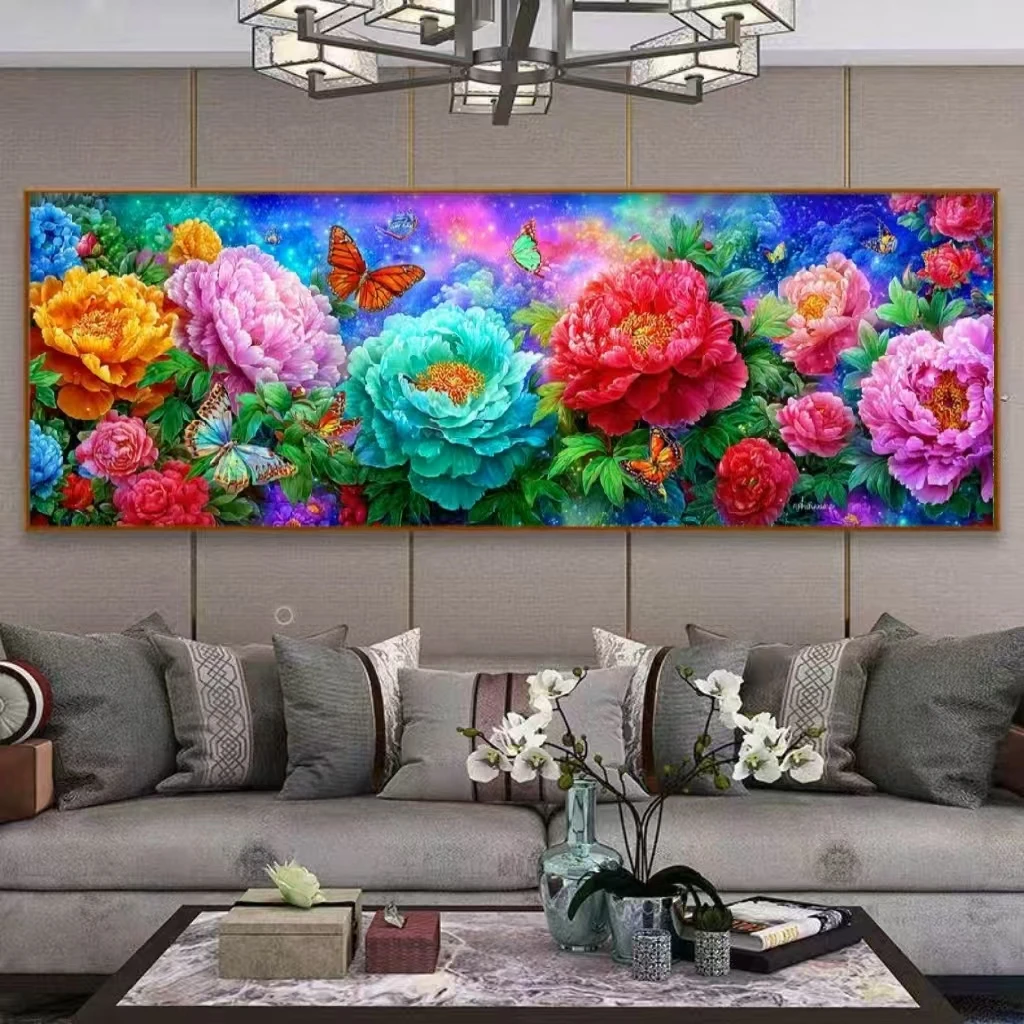 定制十字绣 原创版权锦玉玲珑小格120*40没绣的f2267