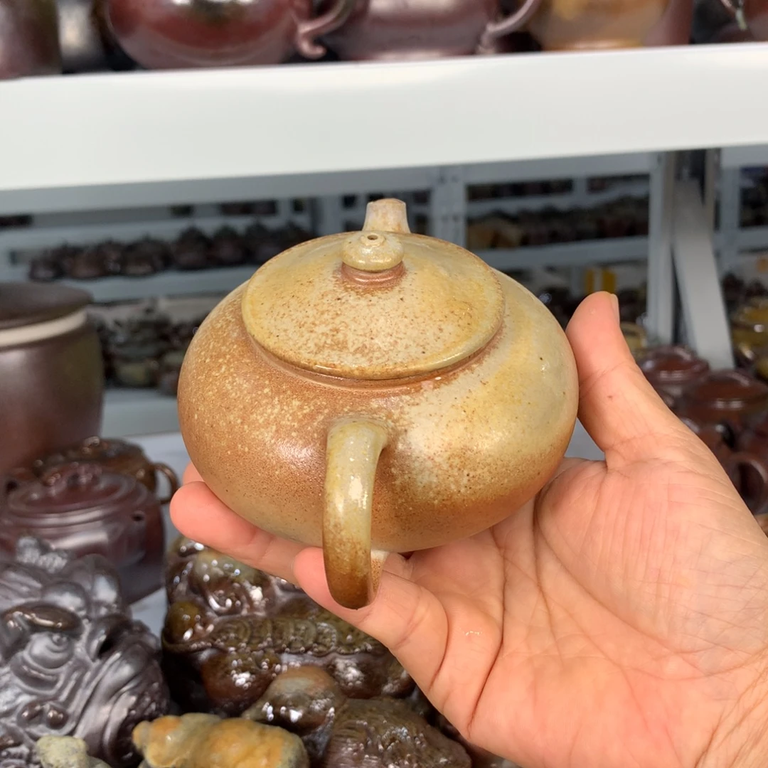A***i茶壶紫砂纯自然柴烧