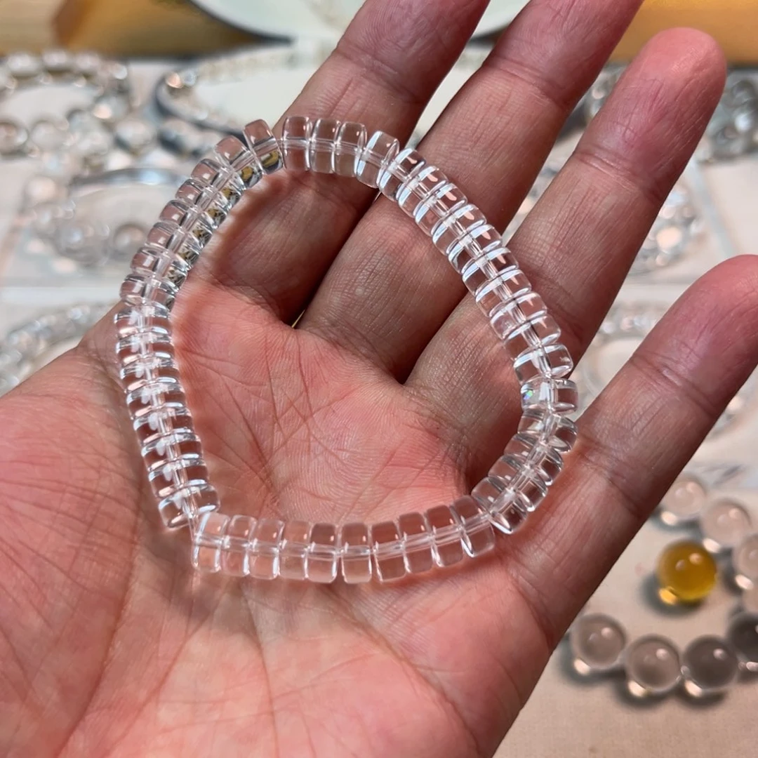 【闪购商品】水晶手链未镶嵌8药片珠