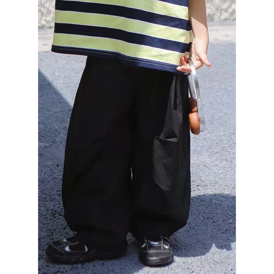 【现货】伟伟同款【旧胶片】2025夏季新品休闲长裤童装WW0659